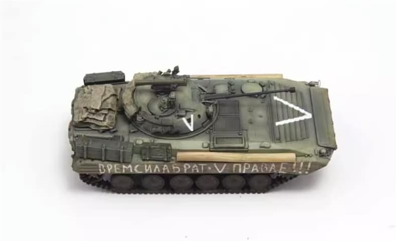 FloZ için Model Rus BMP-2 Özel Harekat Brother Piyade Savaş Aracı 1/72 Tankı Önceden Yapılmış Model