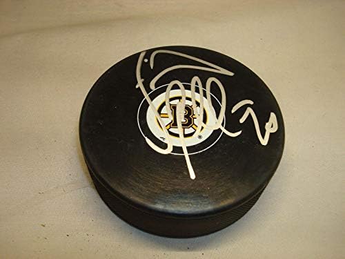 Daniel Paille İmzalı Boston Bruins Hokey Diski İmzalı 1A İmzalı NHL Diskleri