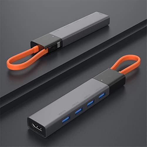 LMMDDP dizüstü bilgisayar adaptörü USB Hub Splitter 3.0 Ultifunction 5in1 Yüksek Hızlı Genişleme Dock Taşınabilir Hub USB
