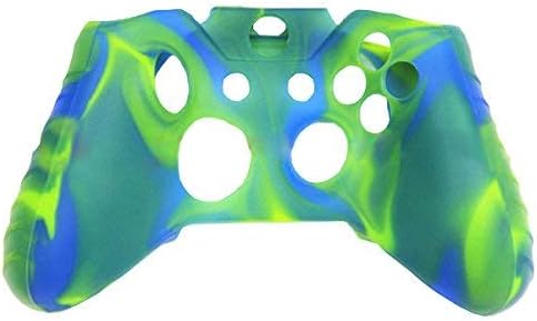 Microsoft Xbox One Denetleyicisi için OSTENT Renkli Yumuşak Silikon Koruyucu Kılıf Kapak-Yeşil Renk