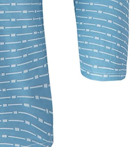 Xiloccer Uzun Tişörtü Erkekler için Soğutma T Shirt Erkekler için Baba Erkek Ekip Boyun Kazak Moda erkek Gömlek ve Üstleri