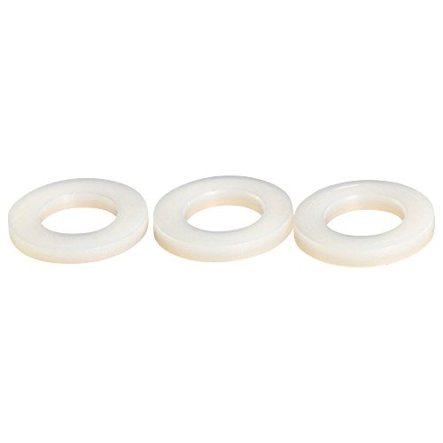 Cıvata Tabanı 5mm Beyaz Naylon Düz Form A Yıkayıcılar Plastik Yıkayıcı Doğal DIN 125 M5-50