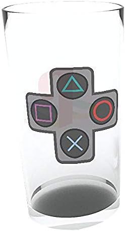 GB eye LTD, Playstation, Düğmeler, Bira bardağı, 9 x 15 x 9 cm, Çok Renkli