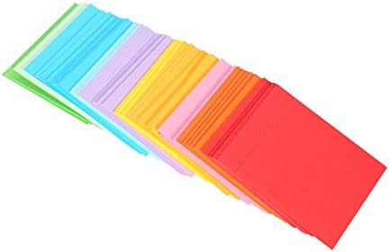 Origami Kağıt 520 Adet Katlanır Kağıt Renkli Çift Taraflı Origami Vinç Kağıt Zanaat Levhalar 7x7 cm