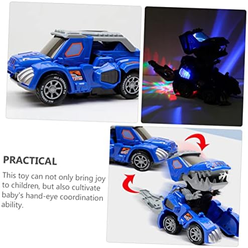 Toyvıan 1 adet Deformasyon Oyuncak Araba Çocuk Oyuncak Arabalar Elektrikli Araba Oyuncak Çocuk Oyuncakları Çocuk Mavi Şekilsiz