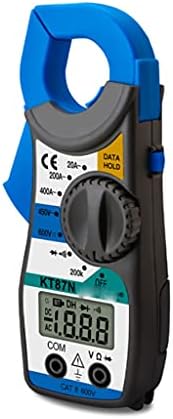 ZLXDP Mini Dijital Kelepçe Metre AC / DC Gerilim AC Akım 600 v Multimetre Kapasite Elektrik Megger Tester (Renk: Gri)