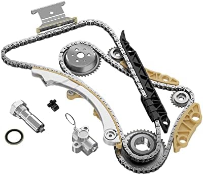 ECCPP zamanlama zinciri Kiti fit Gergi Kılavuz Rayı Krank Dişli Değiştirme için Chevrolet Malibu Equinox için Buick 2011-2015