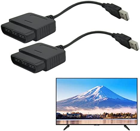 PS2 - PS3 USB kablosu Oyun Adaptörü Denetleyici dönüştürücü kablosu Sony Playstation 2 için Playstation 3 2 Adet
