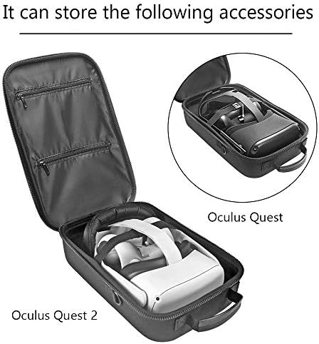 FSLLOVE FANGSHUİLİN Yeni EVA Sert Seyahat Koruma Kutusu saklama çantası Taşıma Kılıfı için Fit Oculus Quest 2 / Oculus Görev