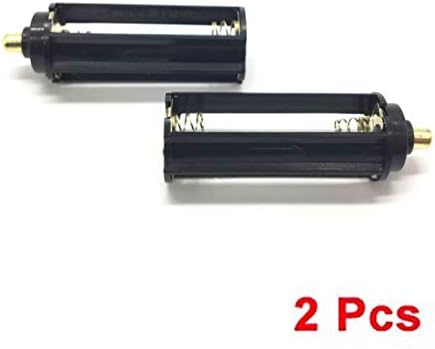Cafurty 2 Adet Siyah Pil Tutucu 3x1. 5 V AAA Piller için El Feneri Torch-2 Paket
