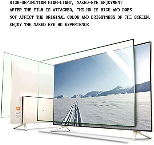 KELUNIS 32-75 İnç TV ekran koruyucu, buzlu parlama Önleyici Film mavi ışık filtresi, göz koruması, Sharp, Sony, Samsung,