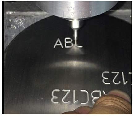 HeatSign Tabela Metal Etiket Elektrikli CNC Damgalama Markalama Makinesi Gravür Metal Gravür için Nokta Uç İşaretleme 160mm