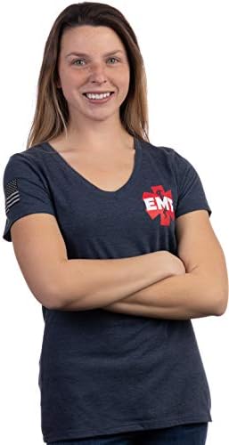 Tıbbi Mizah Grafik Tees / Komik Sevimli Doktor Hemşire Uygulayıcı RN PA NP V Yaka T-Shirt Kadınlar için